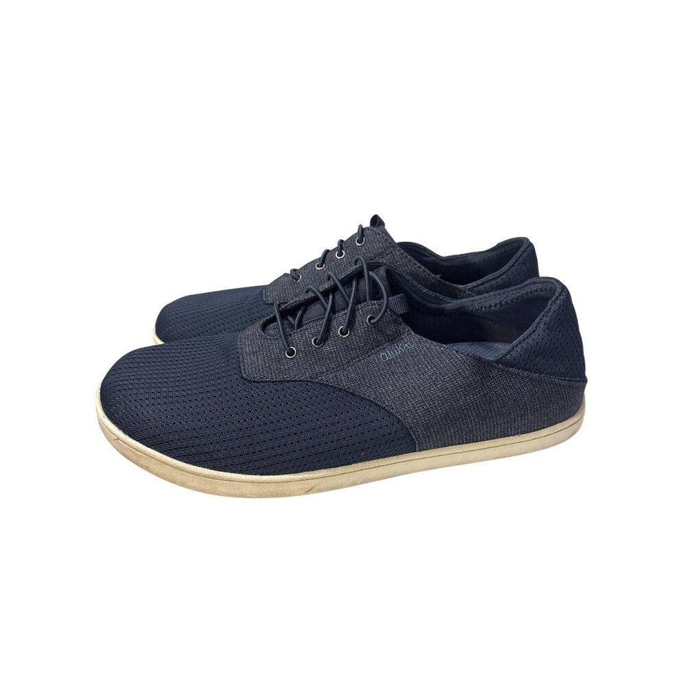 Olukai Nohea Moku Mens Navy Blue Drop Back Shoes‎ Casual Style Size 9.5
